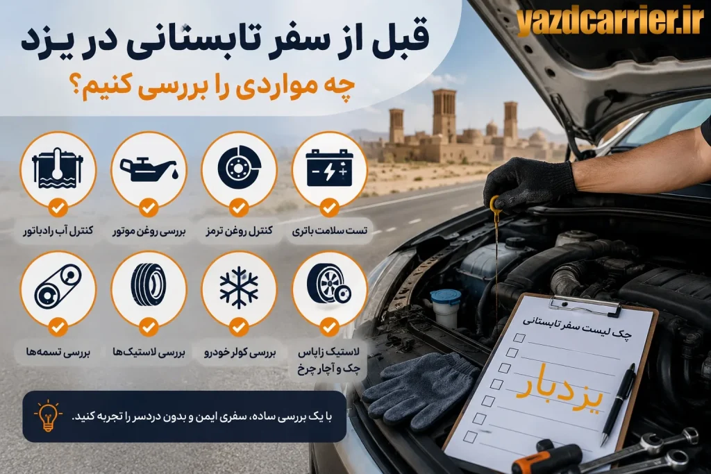 قبل از سفر تابستانی در یزد چیکار کنیم
